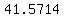 +41.5714+