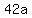 +42a+