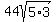 +44sqrt%285%2A3%29+