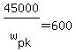 +45000%2Fw%5Bpk%5D+=+600+