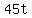 +45t+