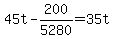 +45t+-+200%2F5280+=+35t+