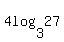 +4log%28+3%2C+27%29+