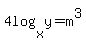 +4log%28x%2Cy%29+=+m%5E3+