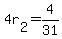 +4r%5B2%5D+=+4%2F31+