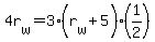 +4r%5Bw%5D+=+3%28r%5Bw%5D%2B5%29%281%2F2%29+