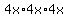 +4x%2A4x%2A4x+