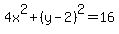 +4x%5E2%2B%28y-2%29%5E2=16+