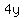 +4y+