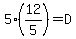+5%2A%2812%2F5%29+=+D+