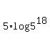 +5%2Alog%285%5E18%29+