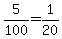 +5%2F100+=+1%2F20+