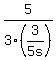 +5%2F3%283%2F5+s%29