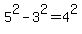 +5%5E2+-+3%5E2+=+4%5E2+