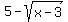 +5-sqrt%28x-3%29+