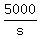 +5000%2Fs+