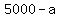 +5000+-+a+