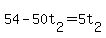 +54+-+50t%5B2%5D+=+5t%5B2%5D+