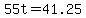 +55t+=+41.25+