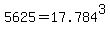 +5625+=+17.784%5E3+