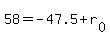 +58+=+-47.5+%2B+r%5B0%5D+