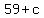 +59+%2B+c+