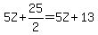 +5Z%2B25%2F2=5Z%2B13