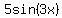 +5sin%283x%29+