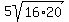 +5sqrt%2816%2A20%29+