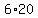 +6%2A20