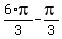 +6%2Api%2F3+-+pi%2F3+