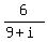 +6%2F%289+%2B+i%29