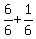 +6%2F6+%2B+1%2F6+