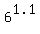 +6%5E1.1+