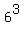 +6%5E3+