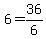 +6+=+36%2F6+