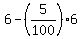 +6-%285%2F100%29%2A6
