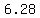 +6.28+