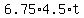 +6.75%2A4.5%2At+