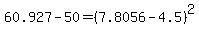 +60.927+-+50+=+%28+7.8056+-+4.5+%29%5E2%0D%0A%7B%7B%7B+10.927+=+3.3056%5E2+