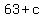 +63+%2B+c+