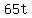 +65t+