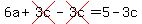 +6a%2Bcross%283c%29-cross%283c%29=5-3c+