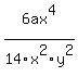 +6ax%5E4%2F14x%5E2y%5E2+
