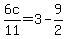 +6c%2F11=+3-9%2F2