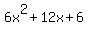 +6x%5E2%2B12x%2B6+