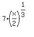 +7%28x%2F2%29%5E%281%2F3%29+