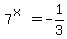 +7%5E%28x%29=-1%2F3