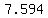 +7.594++