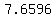 +7.6596+
